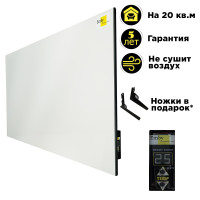 Керамічний обігрівач Emby CHT-1000 білий з терморегулятором на 20 кв. м