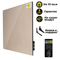Керамічний обігрівач Emby CHT-500 бежевий з терморегулятором на 10 кв. м